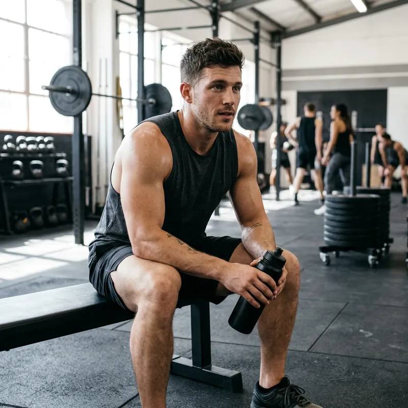 Hot Muscular Man - Fitness Inspiration