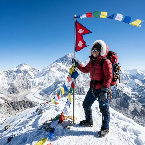 Asian Female Conquers Mount Everest | Winter Gear Triumph