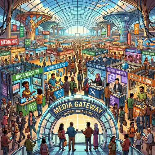 Media Gateway Market - Diverse Technologies and People Trading