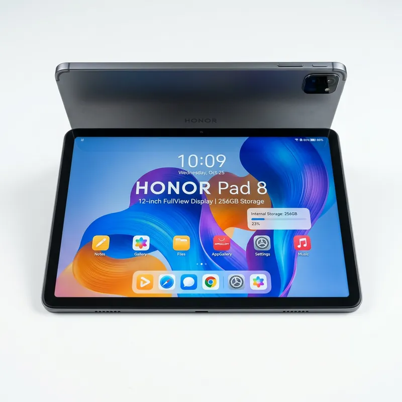 12" HONOR Pad 8 Wi-Fi Tablet | Sleek Design, 256GB Storage