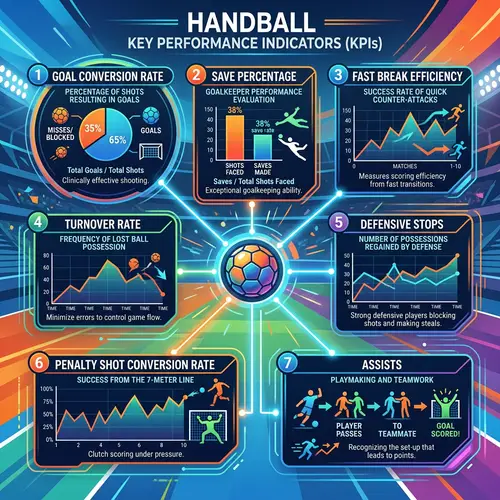 Top KPIs for Handball Performance Analysis