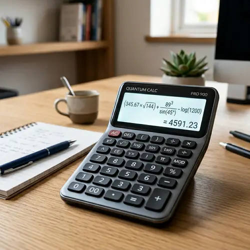 Combo Calculator - Advanced Math Functions & Sleek Design