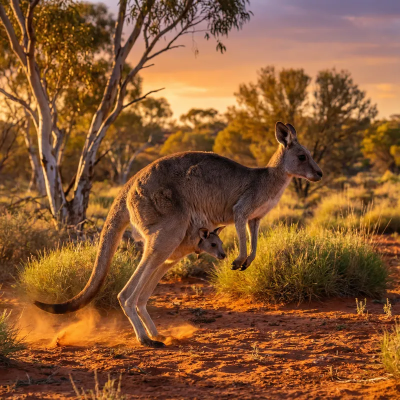 Kangaroo Facts and Fun Information