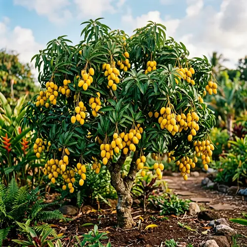 Discover the Unique Small Mango Tree Organism