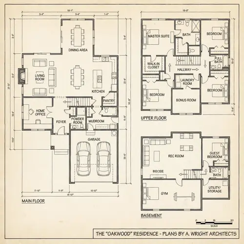 Detailed Floor Plan Design for Home Layout | Building Architecture