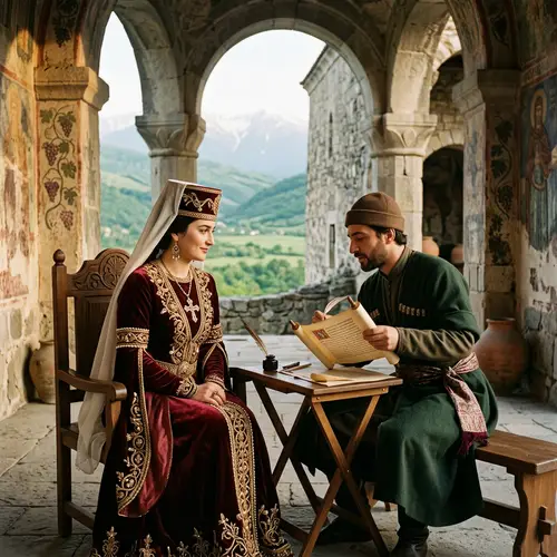 Queen Tamara & Rustaveli: A Romantic Georgian Tale