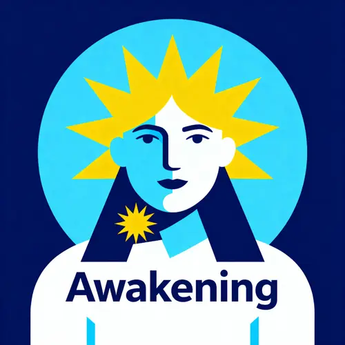Creative Sun-Head Mascot for Awakening Loans