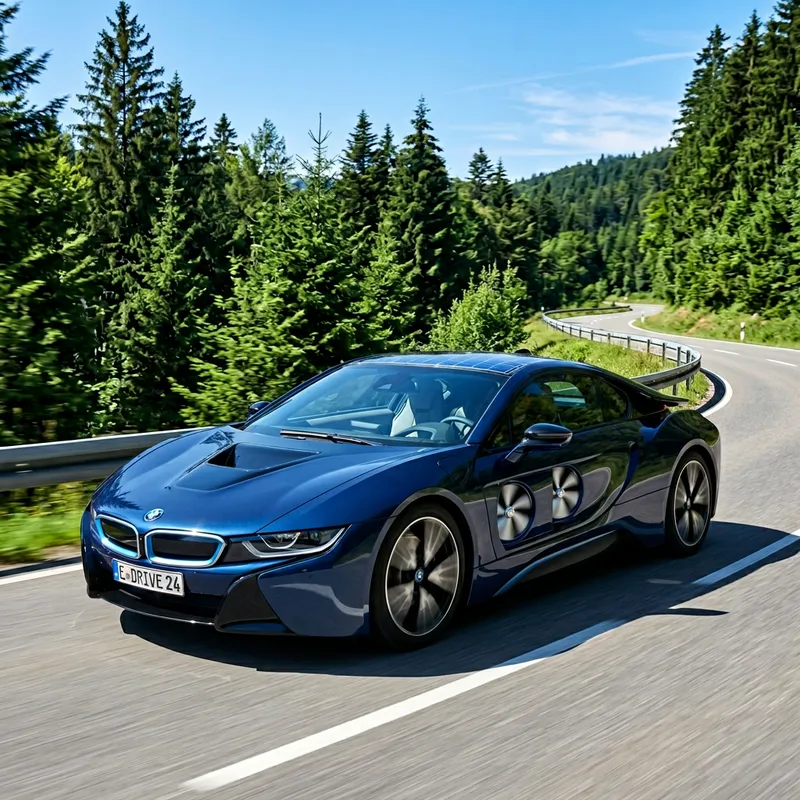 BMW CA with Solar Panels and Wind Turbines