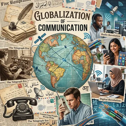 Globalization Effects on Communication | Collage Representation