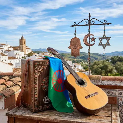 Flamenco Elements: Hamsa, Guitar & More
