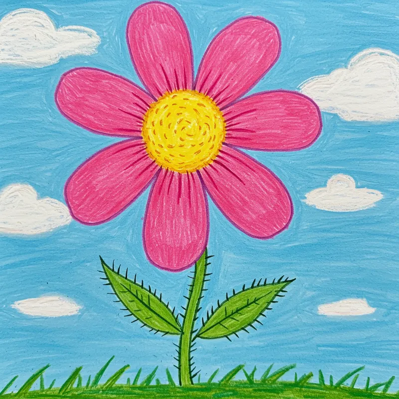 6th Grade Flower Drawing Ideas