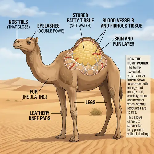 Camel Anatomy: Understanding Its Hump Structure
