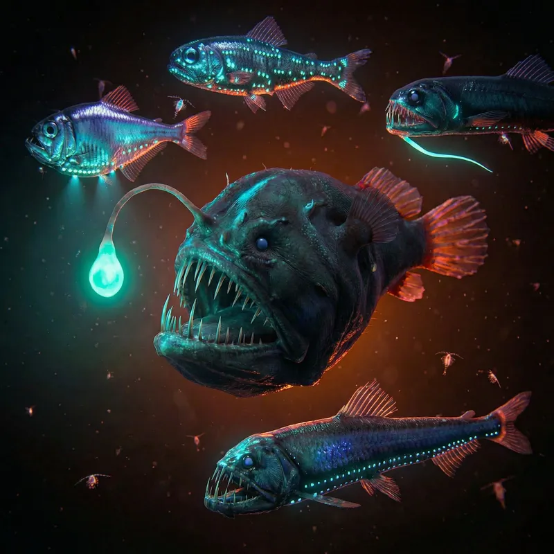 5 Examples of Bioluminescent Abyssal Fish