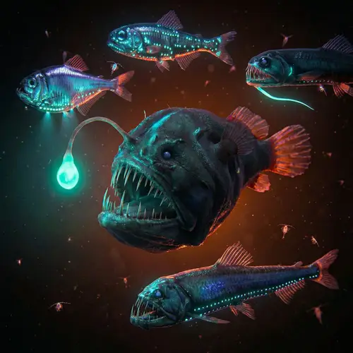 5 Examples of Bioluminescent Abyssal Fish
