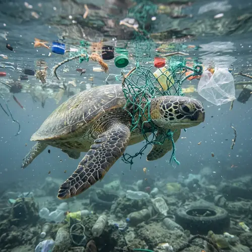 Combatting Ocean Plastic Waste - Protect Marine Life