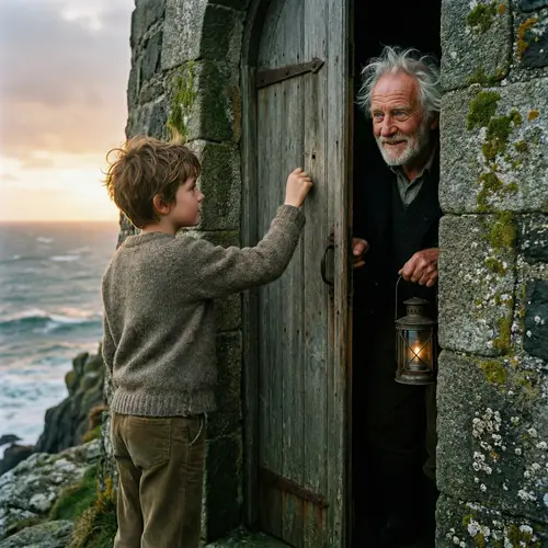 Young Girl Meets Legendary Lighthouse Keeper