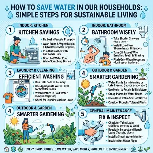 Effective Ways to Save Water at Home