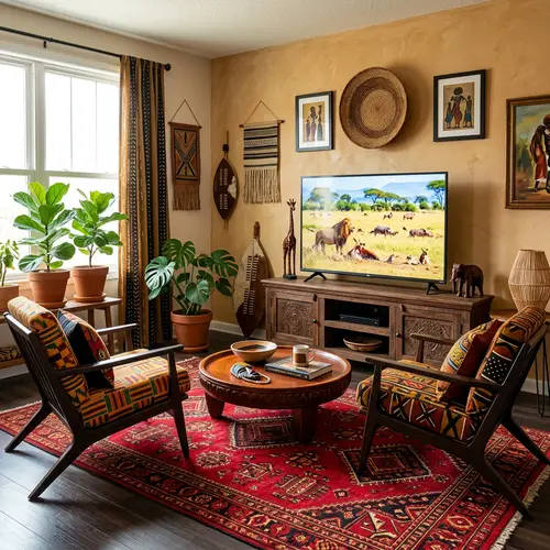 Modern African Living Room Design Ideas