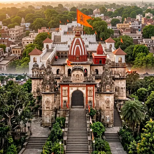 Hanuman Garhi Temple Ayodhya - Ancient Hindu Temple