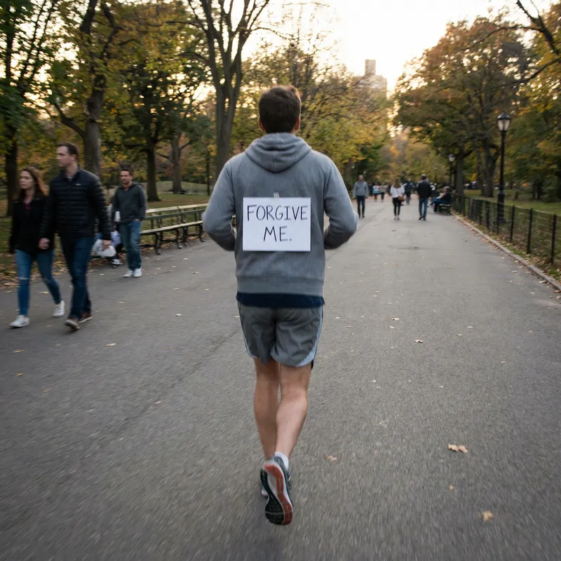 Forgive Me While Jogging