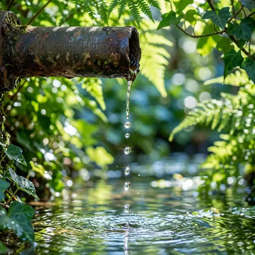 Every Drop Counts: A Prism of Nature's Beauty