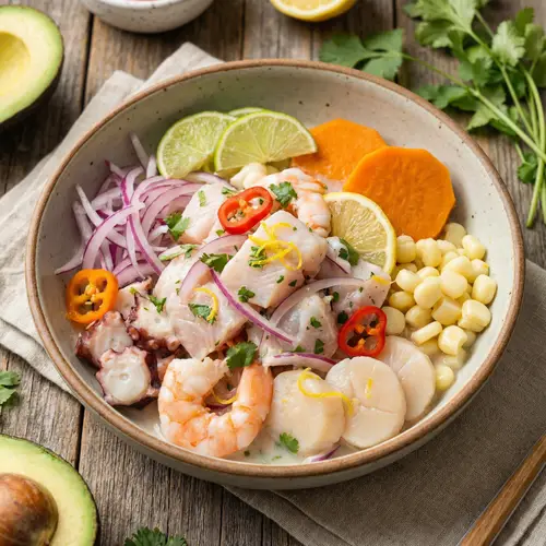 Fresh Seafood Ceviche: A Colorful Culinary Delight