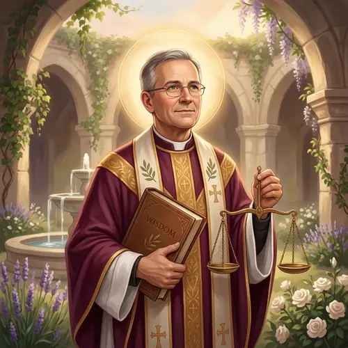 Karl Lauterbach as a Saint: A Divine Illustration