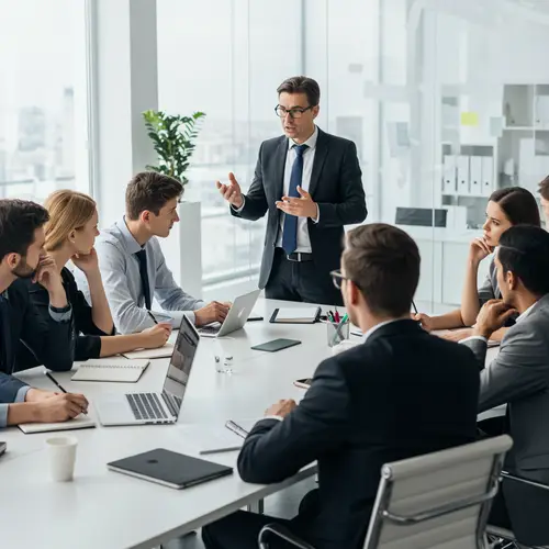 Work Conference Photos with Presenter and Attendees