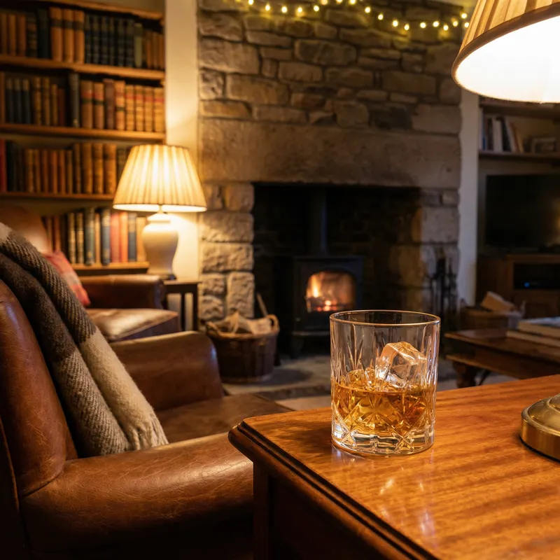 Whiskey in Da House: Cozy Room Vibes