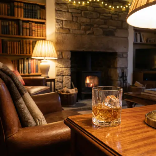 Whiskey in Da House: Cozy Room Vibes