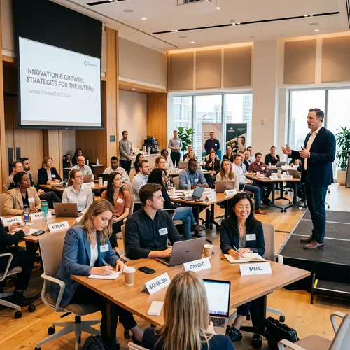 Engaging Work Conference with 40 Participants