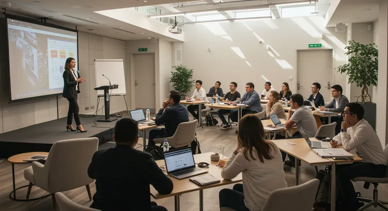 Engaging Work Conference with 40 Participants