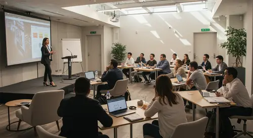 Engaging Work Conference with 40 Participants