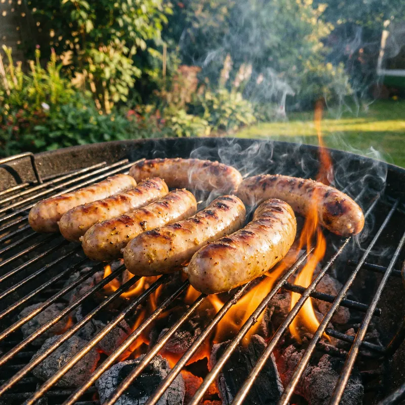 Flaming Grilled Sausages | BBQ Masterclass
