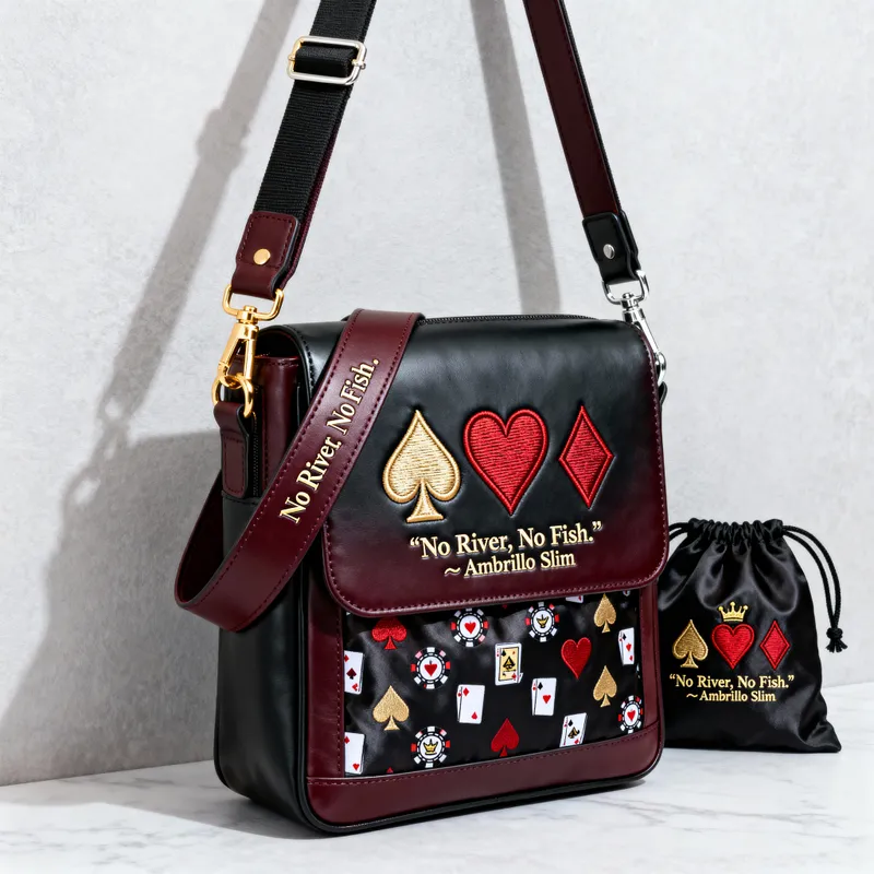 Luxury Poker Crossbody Bag - Stylish & Functional