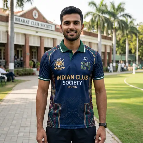 Stylish Indian Club Society Jersey for Modern Wear