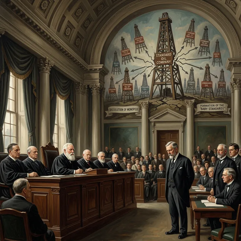 Standard Oil Co. Dissolution: U.S. Supreme Court Ruling (1911)