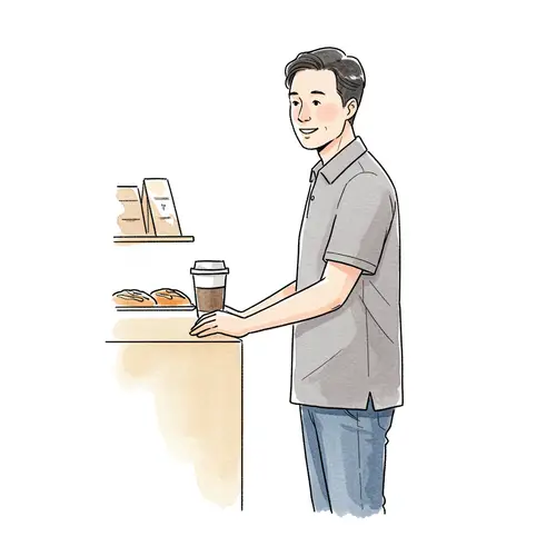 Loyal Customer Watercolour Sketch Art