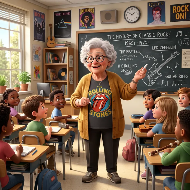 Experienced Teacher in Musical Animation Style | Disney Pixar Theme