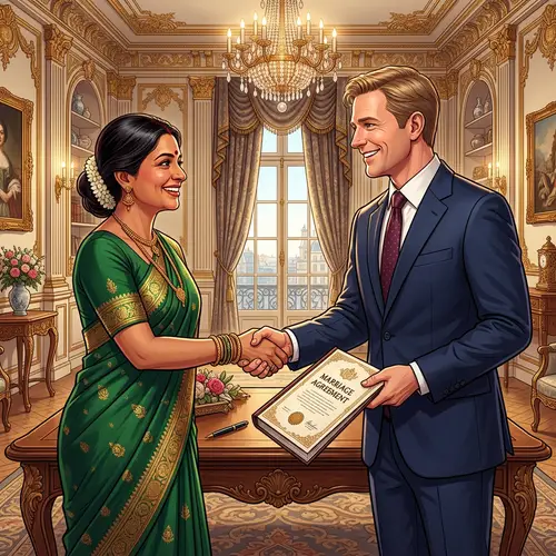 Contract Marriage Manhwa: Compelling Story Illustration