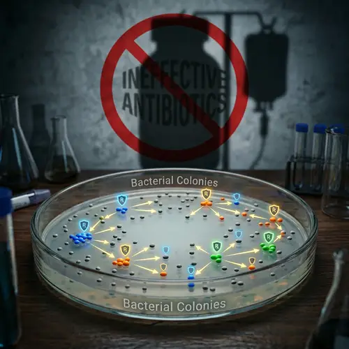 Antimicrobial Resistance Spread: Bacteria Evolution Visualization