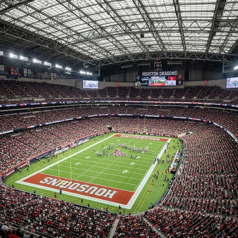 Houston Dragons Stadium: A 100,000 Fan Experience