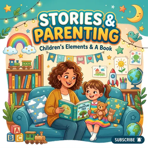 Creative YouTube Banner for Stories and Parenting