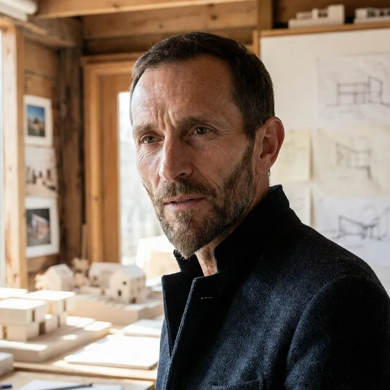 Diamond-Faced Man: Symmetrical Angular Features