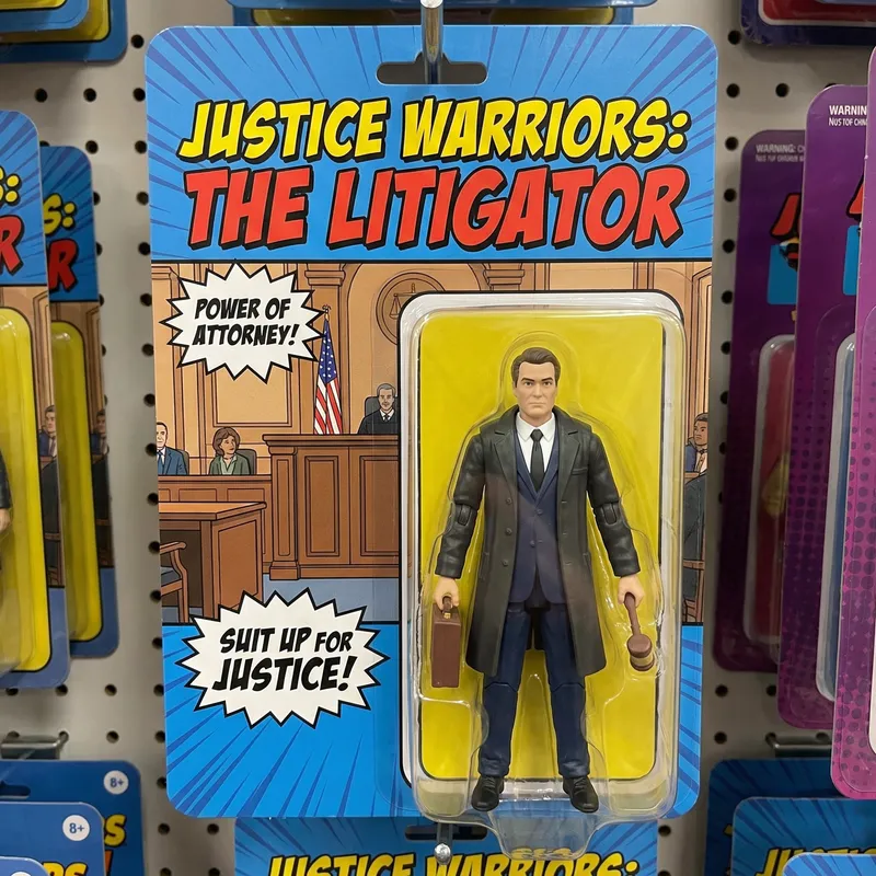 Lawyer Action Figure: Custom Legal Hero