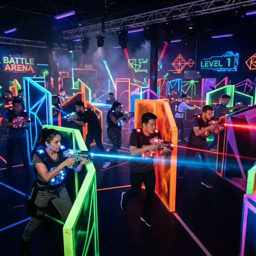 Immersive Laser Tag Arena Experience | Futuristic Fun for All Ages
