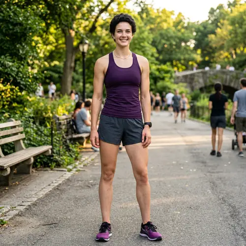 Young Female Model with Bright Blue Eyes