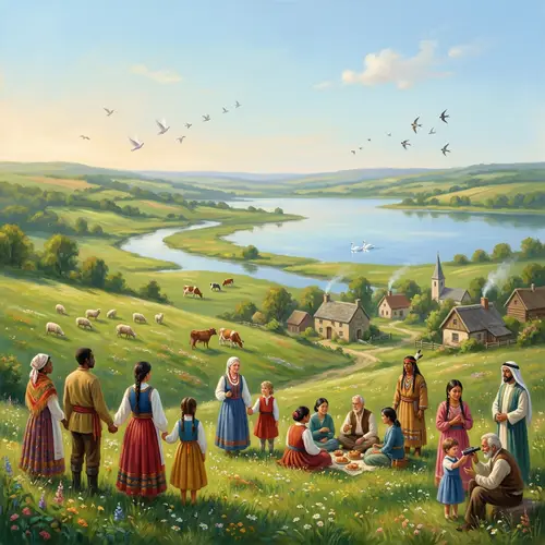 Peace and Tranquility Art for a United Nation