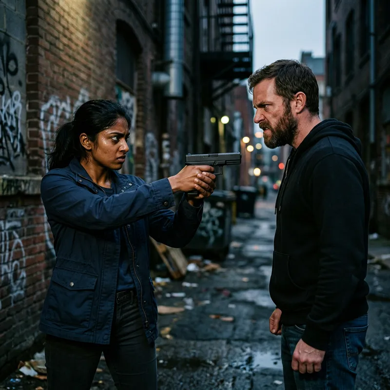 Intense Standoff: South Asian Woman Confronts White Man Intense Standoff: South Asian Woman Confronts White Man