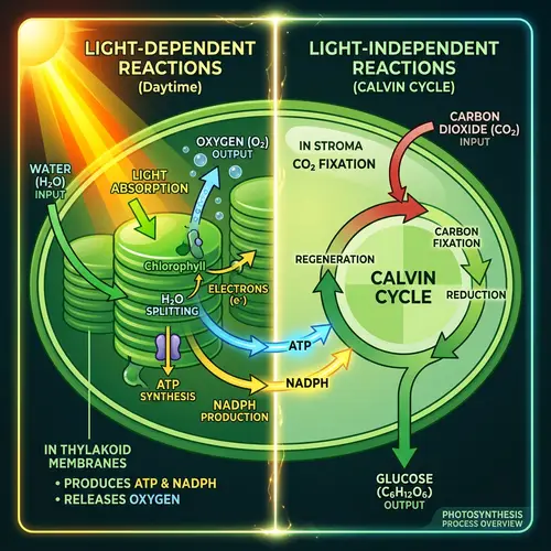 Light and Dark Phases of Photosynthesis